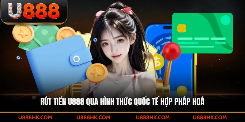 Rút tiền U888 qua hình thức quốc tế hợp pháp hoá