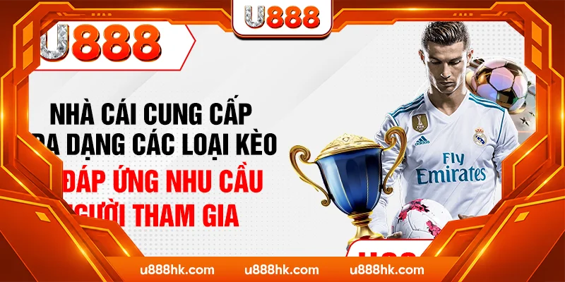 Nhà cái cung cấp đa dạng các loại kèo để đáp ứng nhu cầu người tham gia Nhà cái cung cấp đa dạng các loại kèo để đáp ứng nhu cầu người tham gia